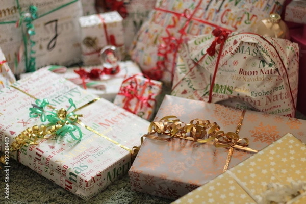 Fototapeta Weihnachtsgeschenke