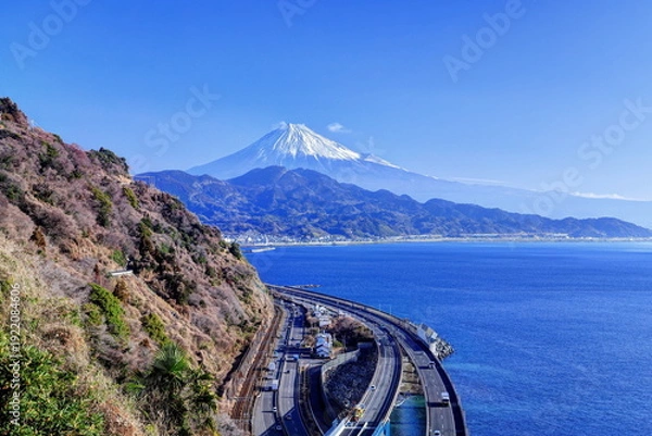 Obraz 薩埵峠からの富士山