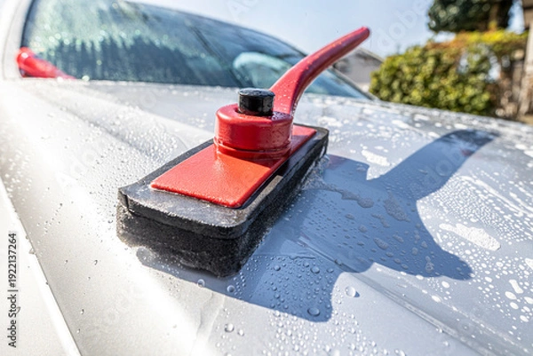 Obraz 手洗い洗車のイメージ