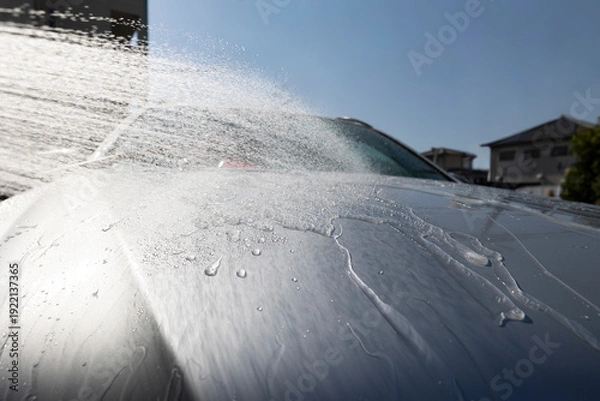 Obraz 手洗い洗車のイメージ