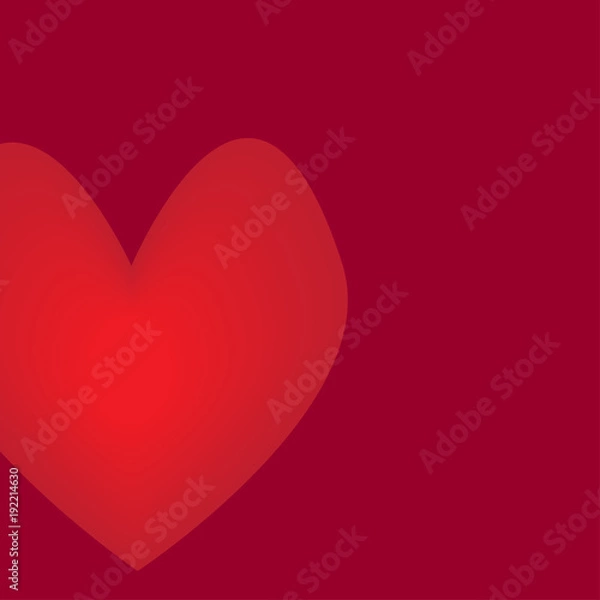 Obraz Card with a heart