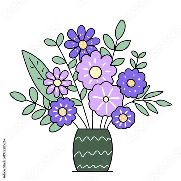 Fototapeta Flowers Cute