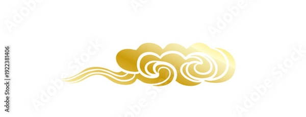 Obraz Traditional Chinese auspicious cloud pattern