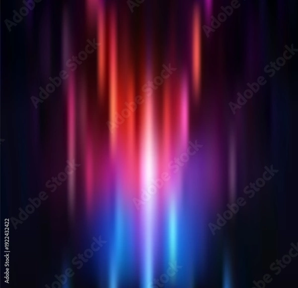 Obraz blue and pink lighting effect background