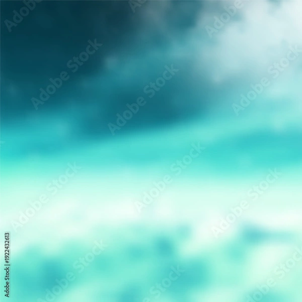 Obraz Blue Watercolor abstract vector background