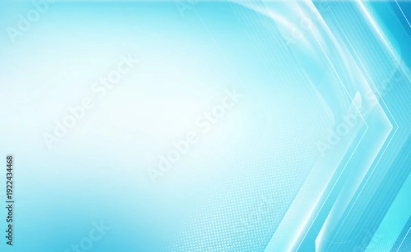 Obraz Abstract vector blue background