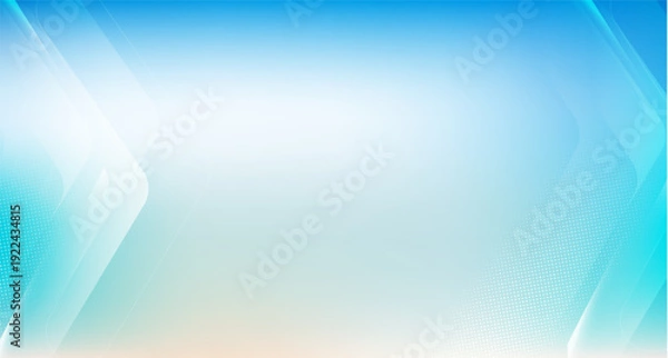 Obraz Blue Watercolor abstract vector background