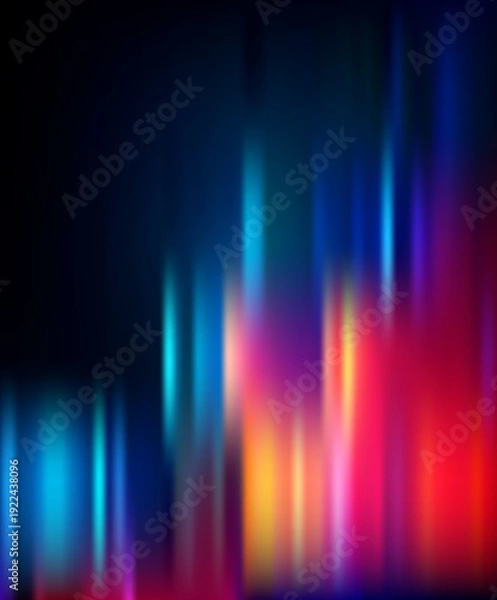 Obraz blue and pink lighting effect background