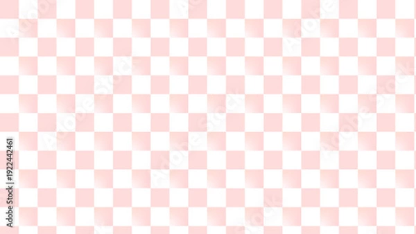 Fototapeta 春色のピンクの市松模様の背景