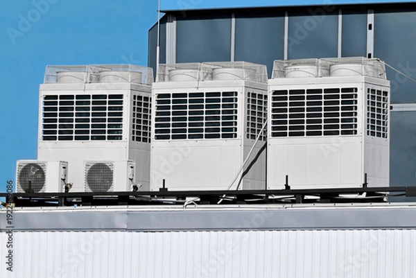 Obraz Power industrial HVAC system
