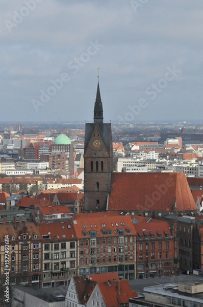 Obraz Panorama von Hannover