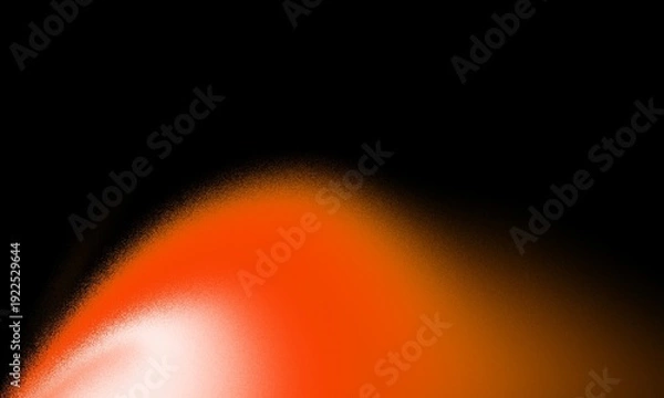 Obraz grainy background with orange noise