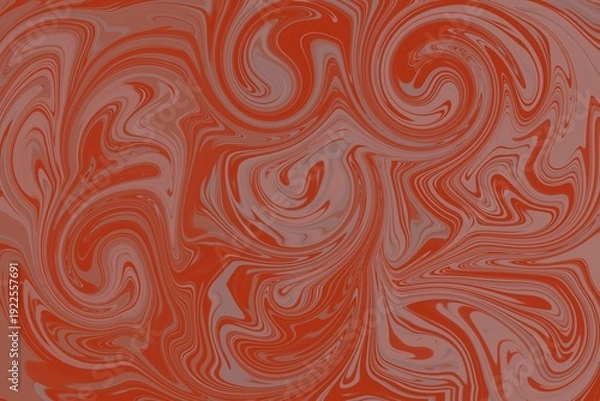 Obraz Red and grey color marble pattern seamless background
