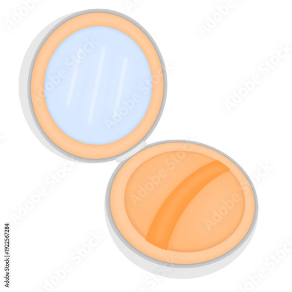 Fototapeta Pressed Powder