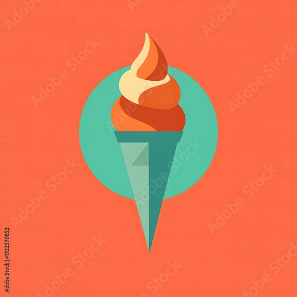 Obraz ice cream cone