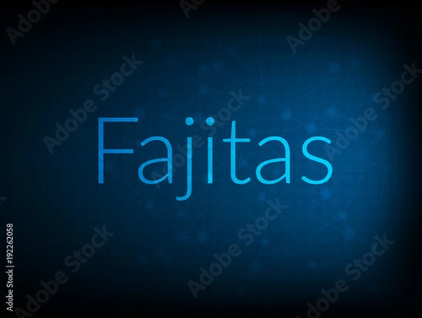 Fototapeta Fajitas abstract Technology Backgound