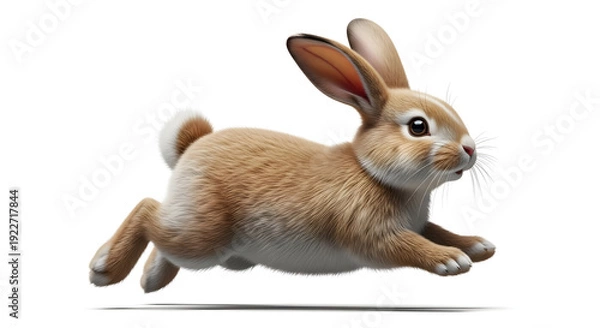 Obraz Adorable Bunny Jumping