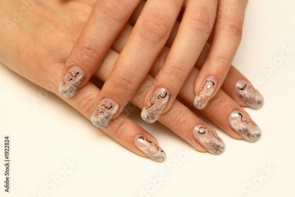 Fototapeta manicure