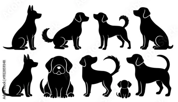 Obraz 犬のイラスト集