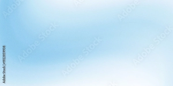 Obraz Sky Blue Gradient Vector Background. Abstract Light Blue Gradation Background. Soft Gradient Texture Banner Template. Modern Luxury Backdrop.