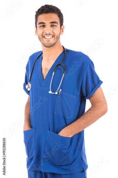 Obraz smiling standing doctor.