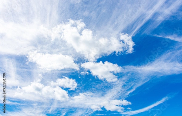 Obraz céu com nuvens