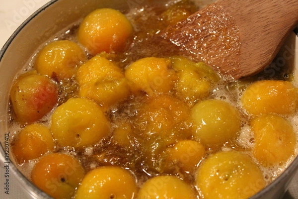 Obraz 梅ジャム作り