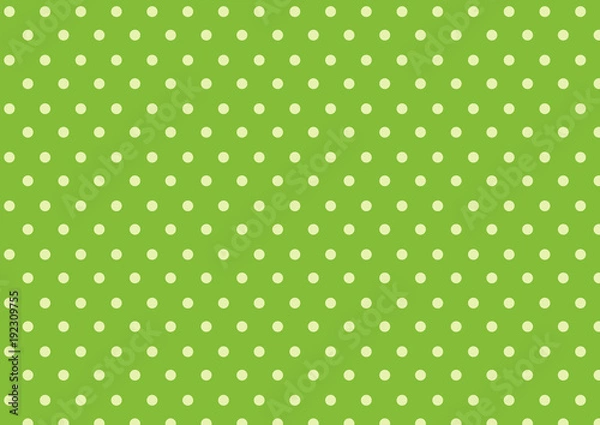 Obraz Green dots background