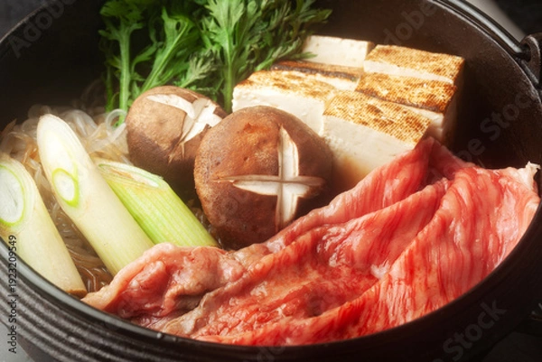 Obraz すき焼き