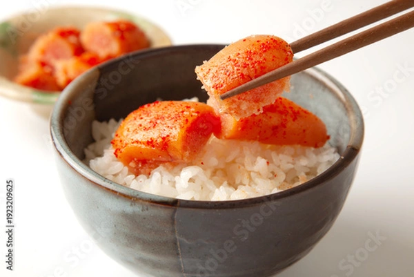 Obraz 明太子とご飯