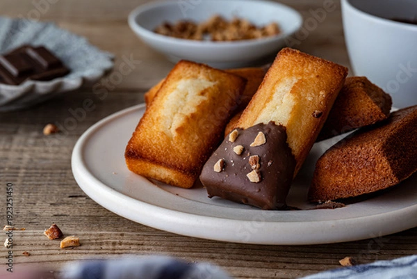 Obraz おやつの時間　フィナンシェ