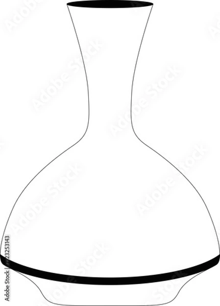 Obraz Minimalist Floral Vase Element Set