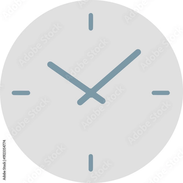 Obraz Simple Round Clock