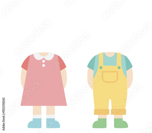Obraz Kids Body Template