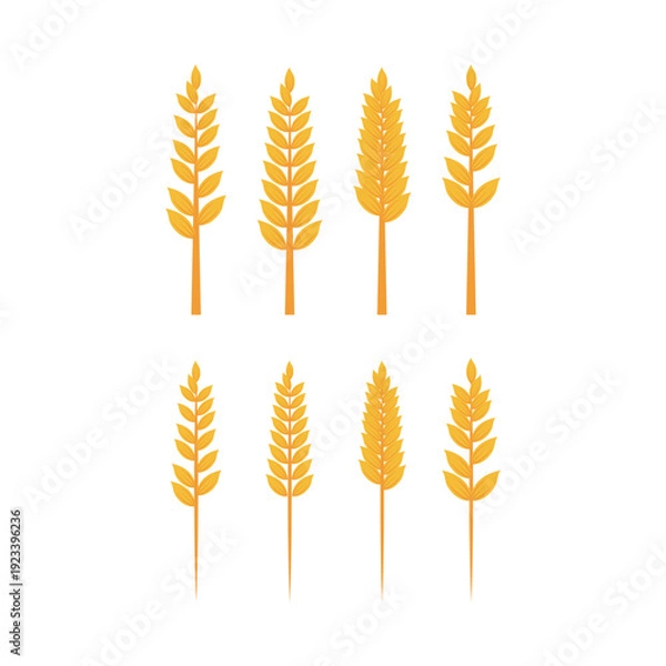 Obraz Wheat Logo icon