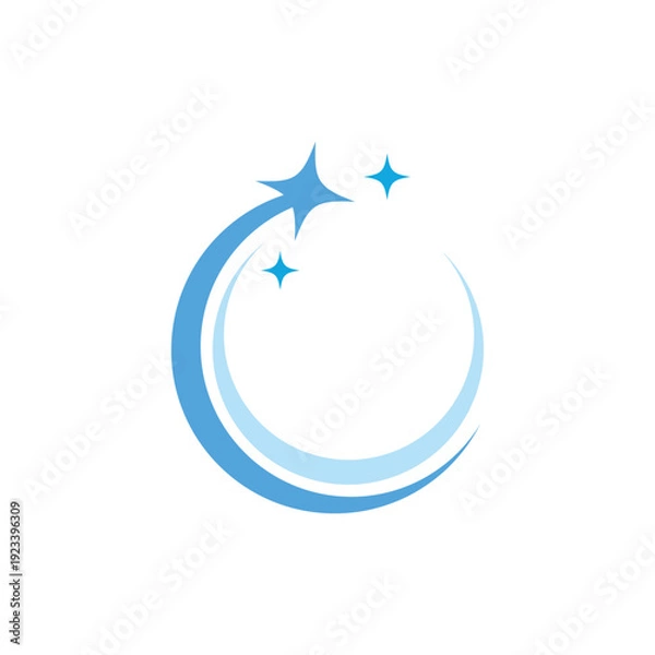 Obraz Cleaning logo icon