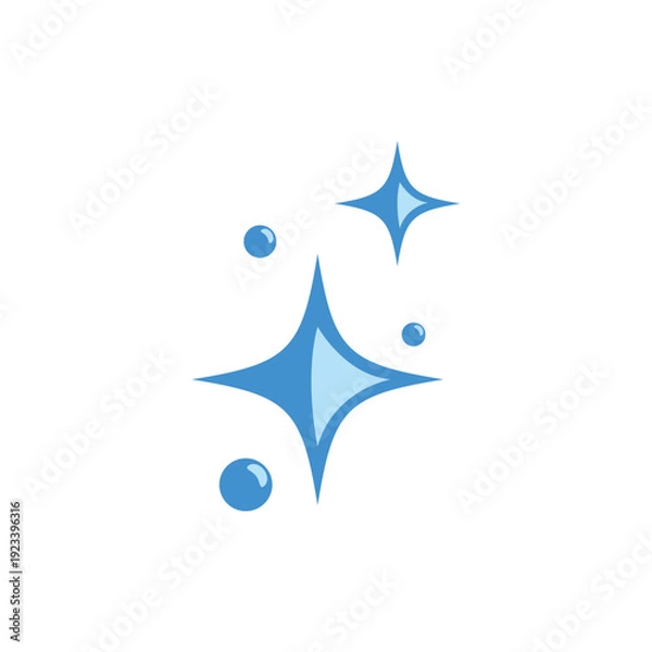 Obraz Cleaning logo icon