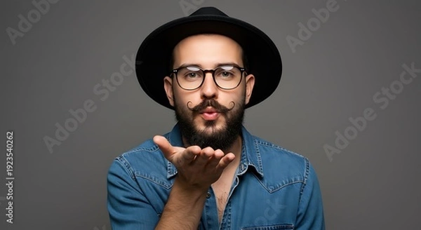 Obraz 無言の口づけ