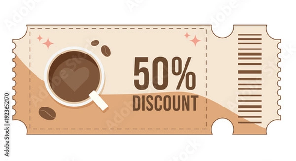 Obraz coffee voucher