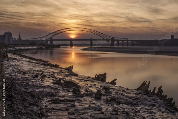Fototapeta Sunset Bridge