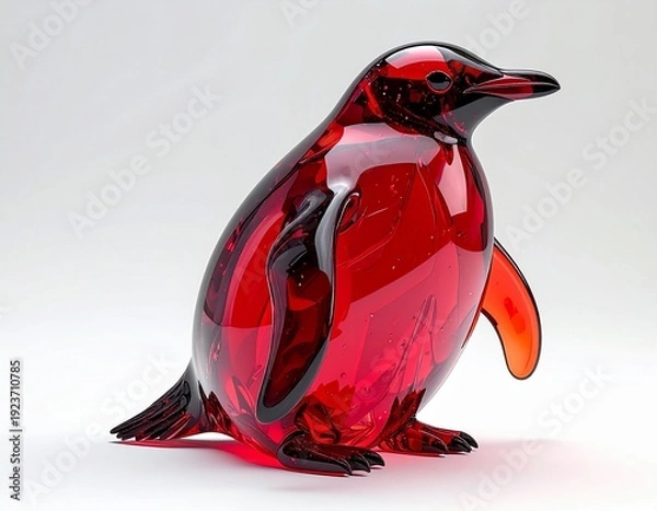 Obraz ガラスで出来たペンギン