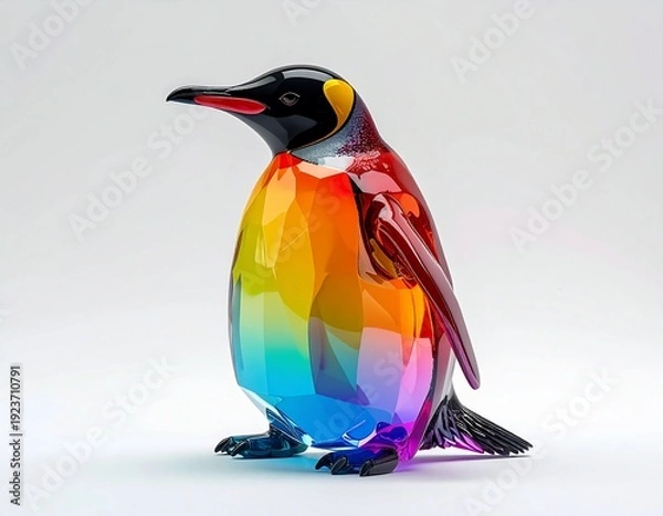 Obraz ガラスで出来たペンギン