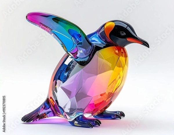 Obraz ガラスで出来たペンギン