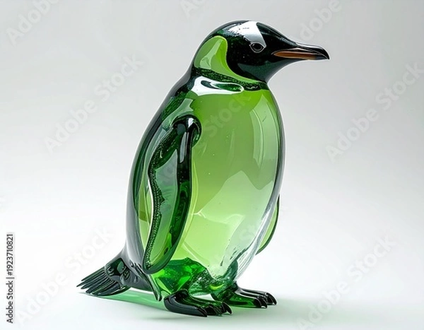 Obraz ガラスで出来たペンギン