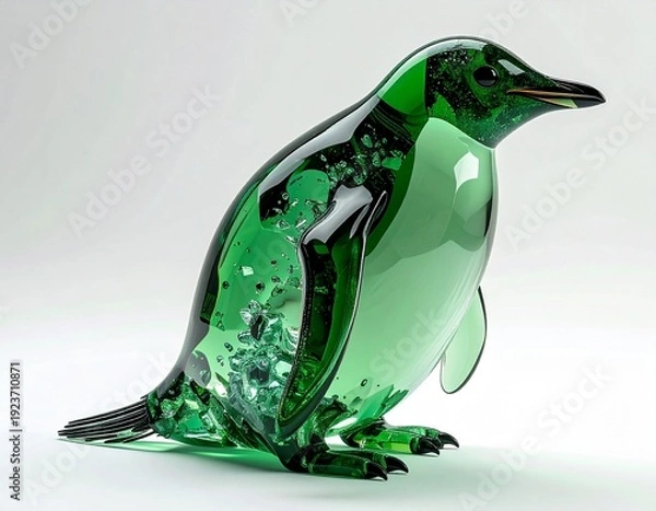 Obraz ガラスで出来たペンギン