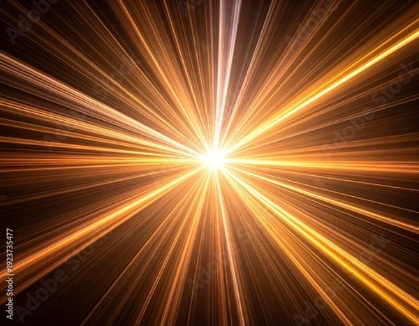 Obraz キラキラ　集中線