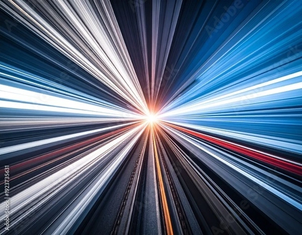 Obraz キラキラ　集中線