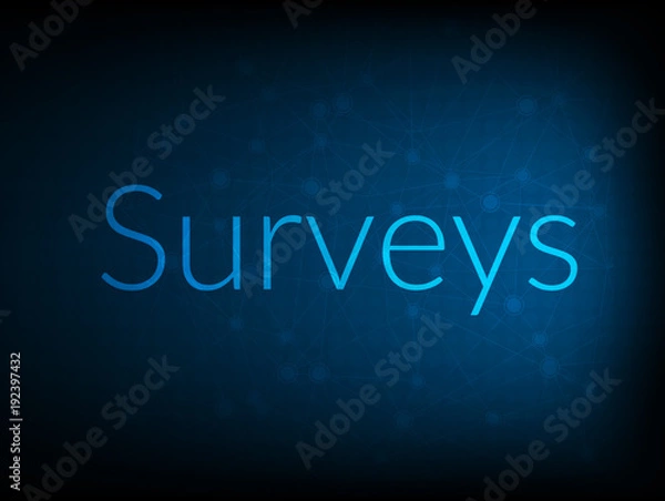 Fototapeta Surveys abstract Technology Backgound