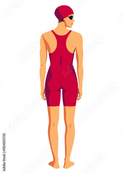 Obraz 女子競泳選手