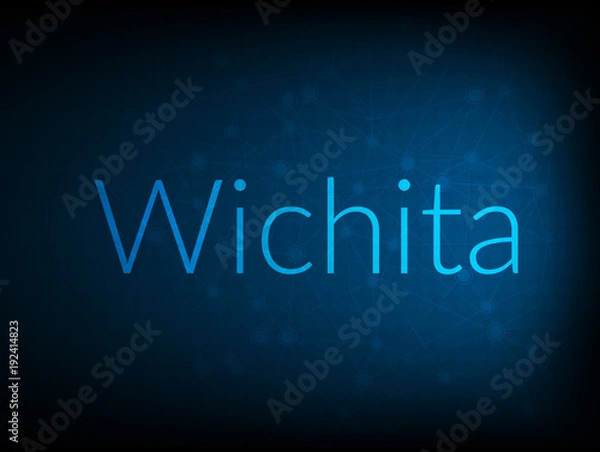 Obraz Wichita abstract Technology Backgound